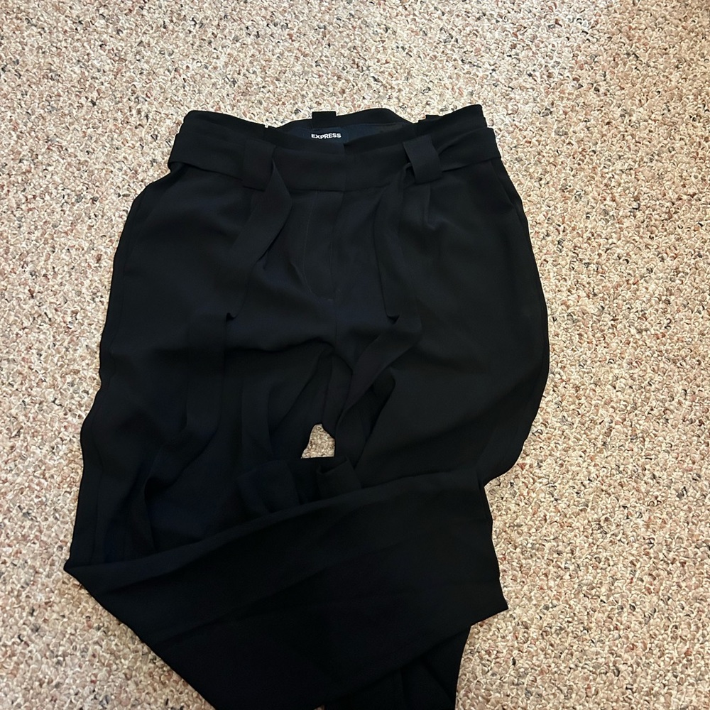 tie work pants